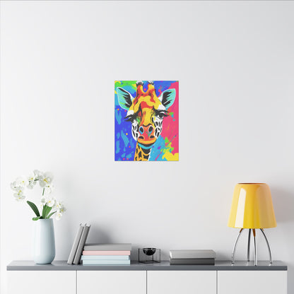 Canvas Wall Art - Giraffe