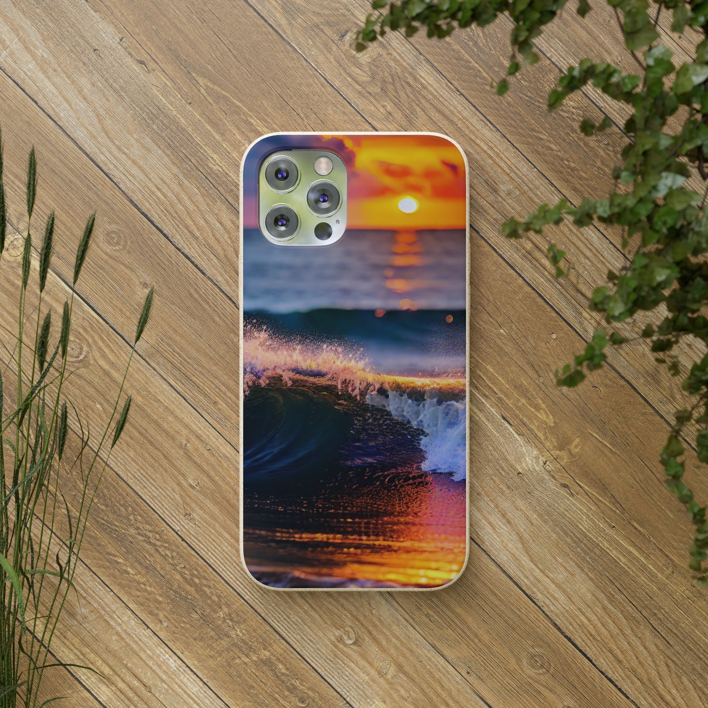 Ocean Waves 4 Biodegradable Phone Case