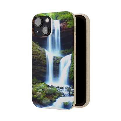 Waterfall 2 Biodegradable Phone Case