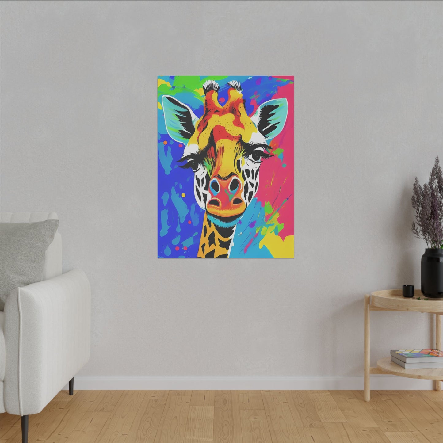 Canvas Wall Art - Giraffe