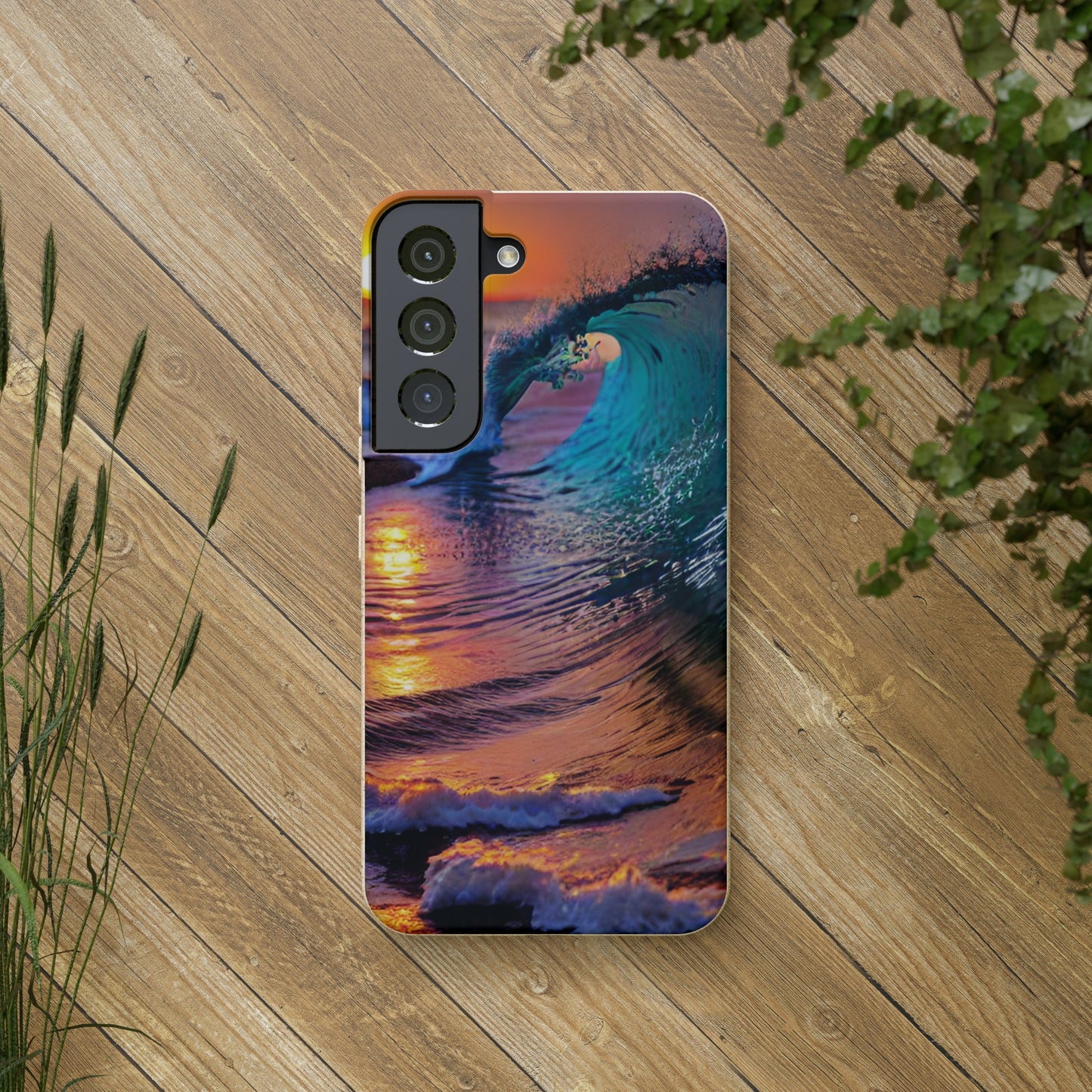 Ocean Waves 3 Biodegradable Phone Case