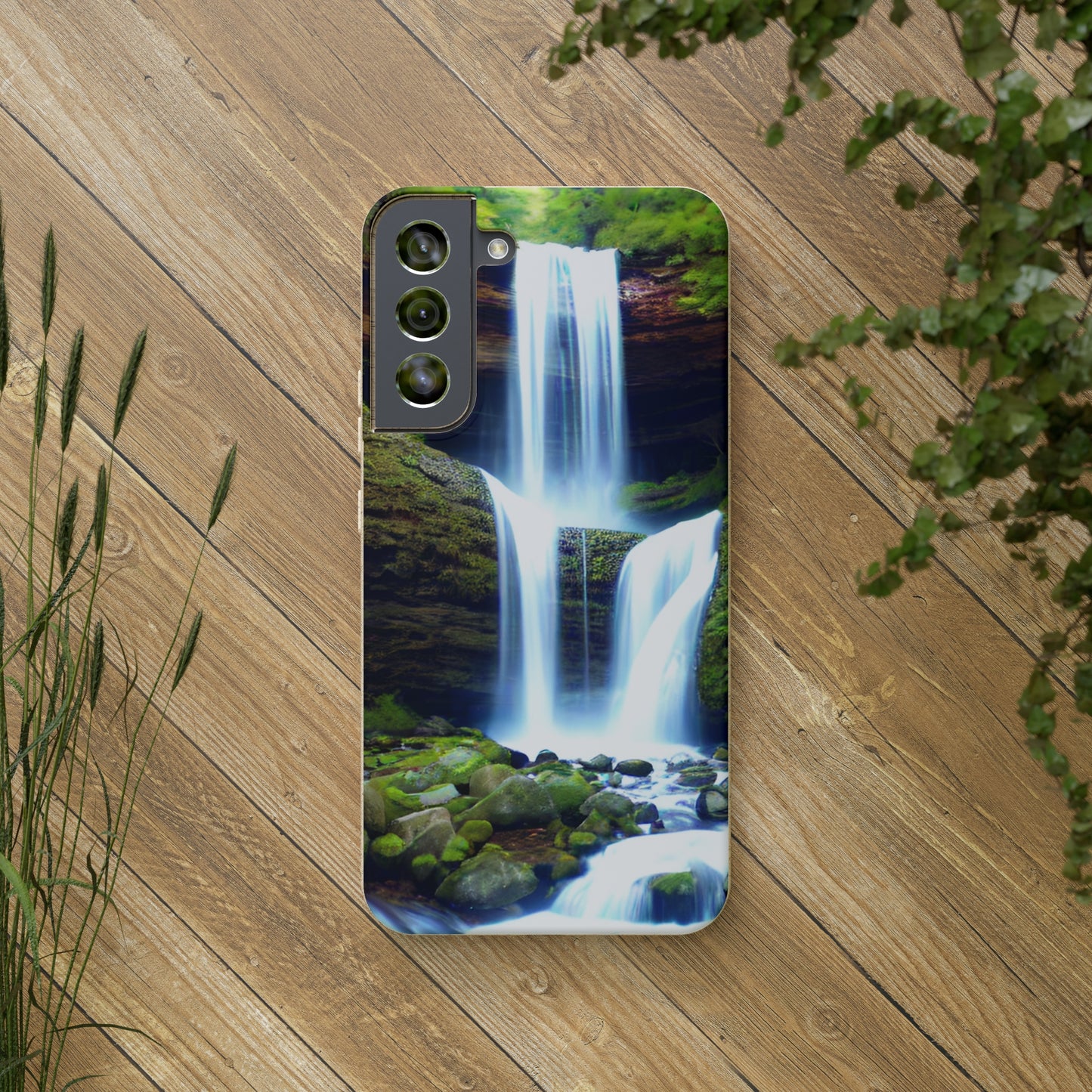 Waterfall 2 Biodegradable Phone Case