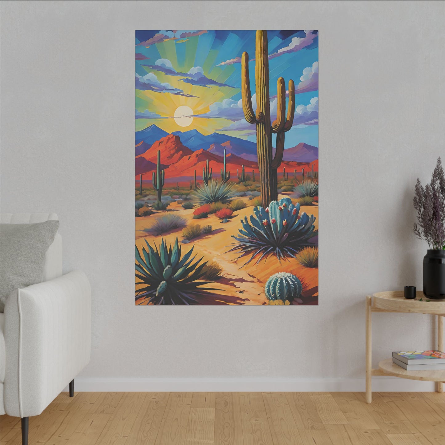 Canvas Wall Art - Desert Landscape