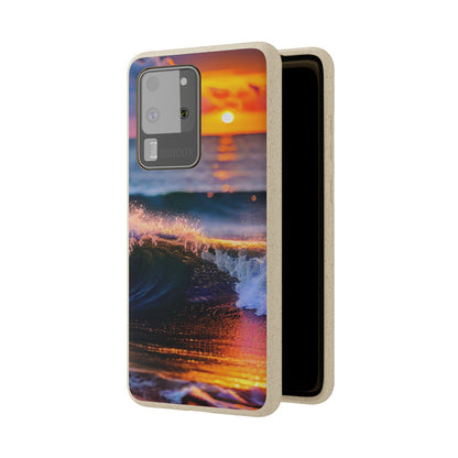 Ocean Waves 4 Biodegradable Phone Case