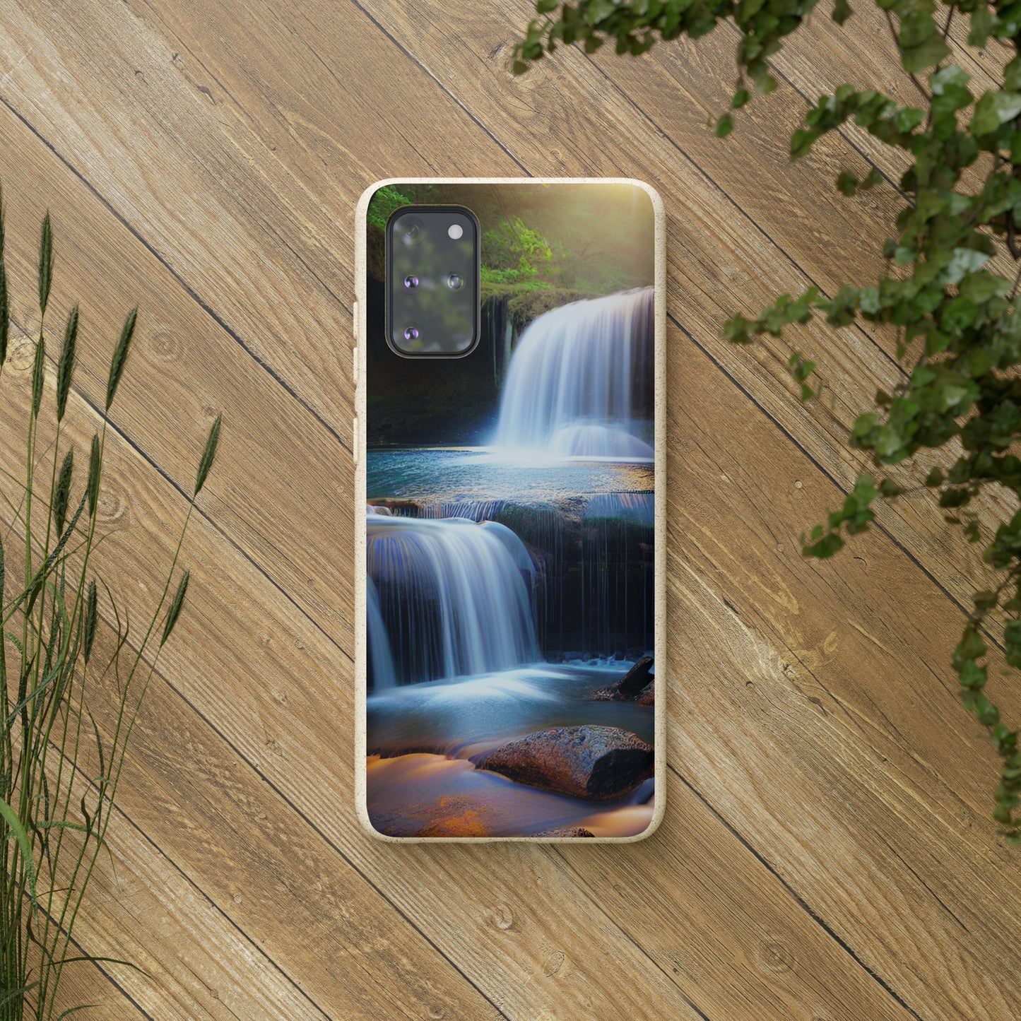 Waterfall View Biodegradable Phone Case