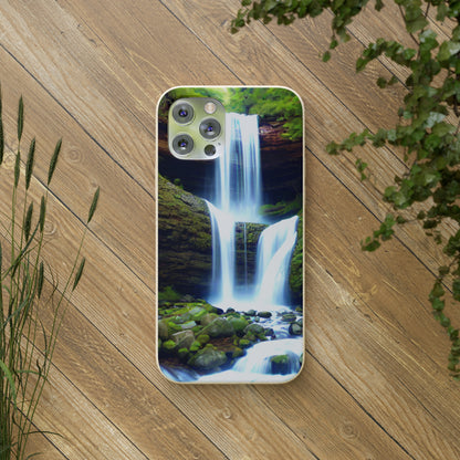 Waterfall 2 Biodegradable Phone Case