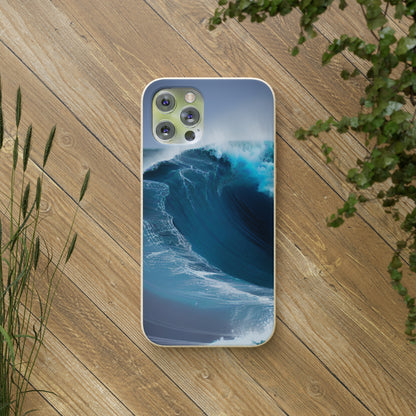 Ocean Wave Biodegradable Phone Case