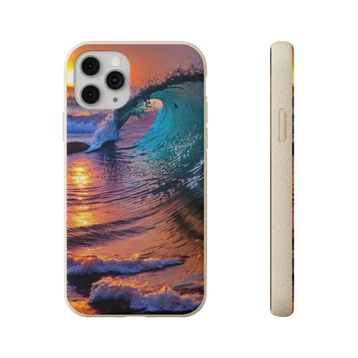 Ocean Waves 3 Biodegradable Phone Case