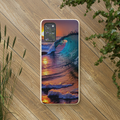 Ocean Waves 3 Biodegradable Phone Case