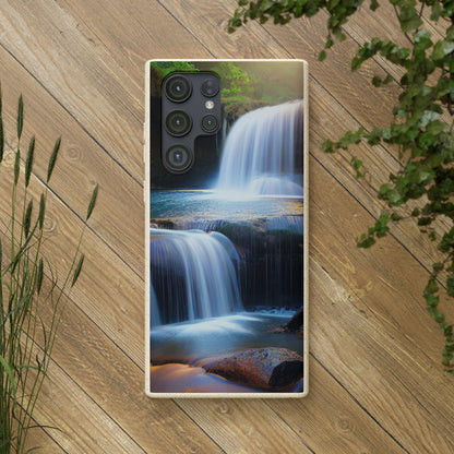 Waterfall View Biodegradable Phone Case