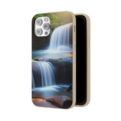 Waterfall View Biodegradable Phone Case