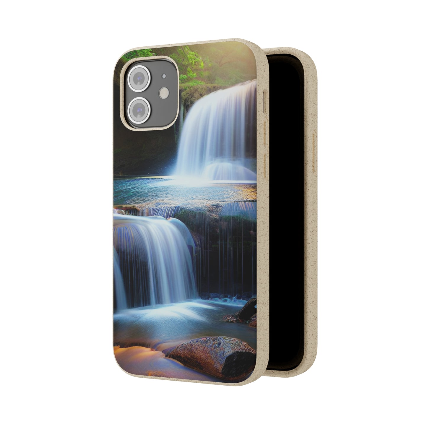 Waterfall View Biodegradable Phone Case