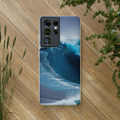 Ocean Wave Biodegradable Phone Case