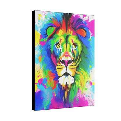 Canvas Wall Art - Lion Portrait