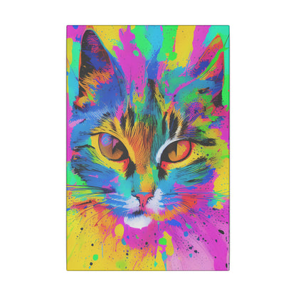 Canvas Wall Art - Cat Portrait