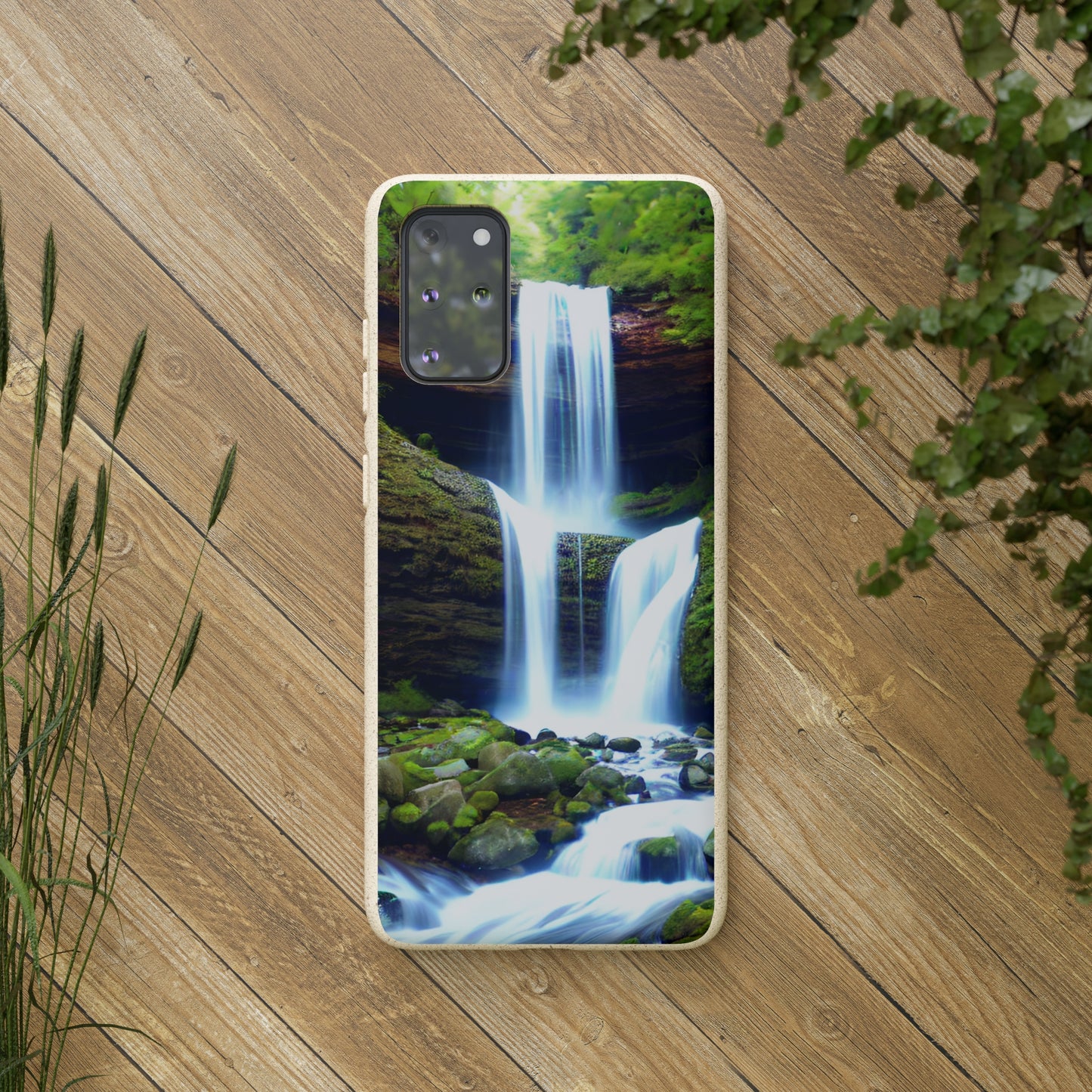 Waterfall 2 Biodegradable Phone Case