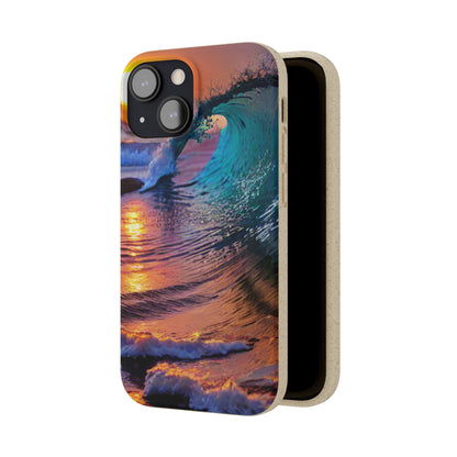 Ocean Waves 3 Biodegradable Phone Case