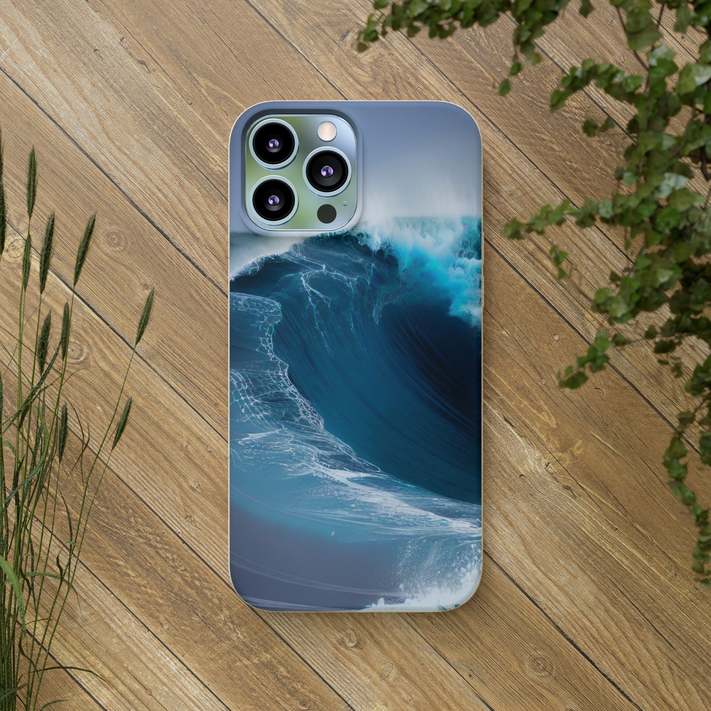 Ocean Wave Biodegradable Phone Case