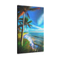 Canvas Wall Art - Tropical Shore Landscape