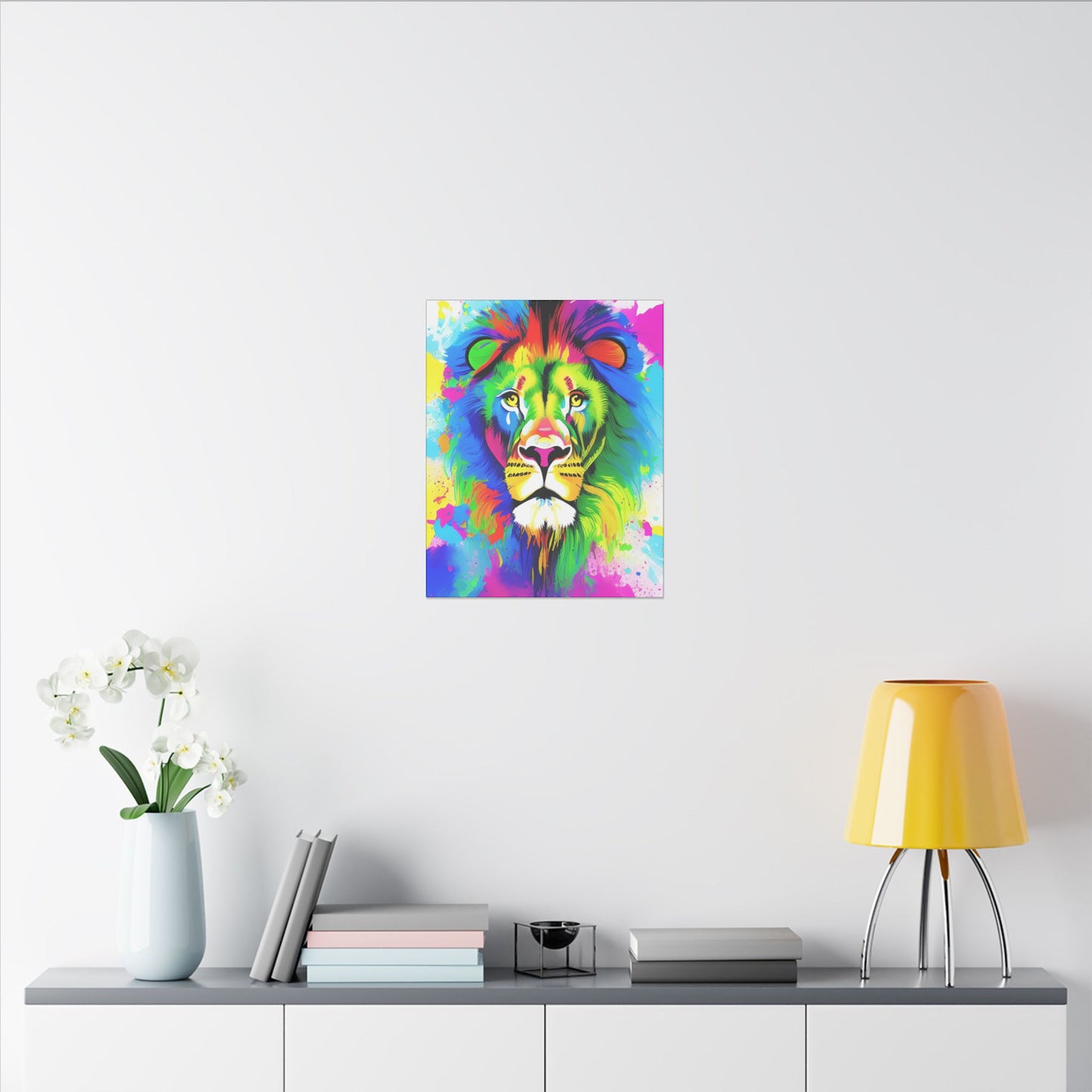 Canvas Wall Art - Lion Portrait