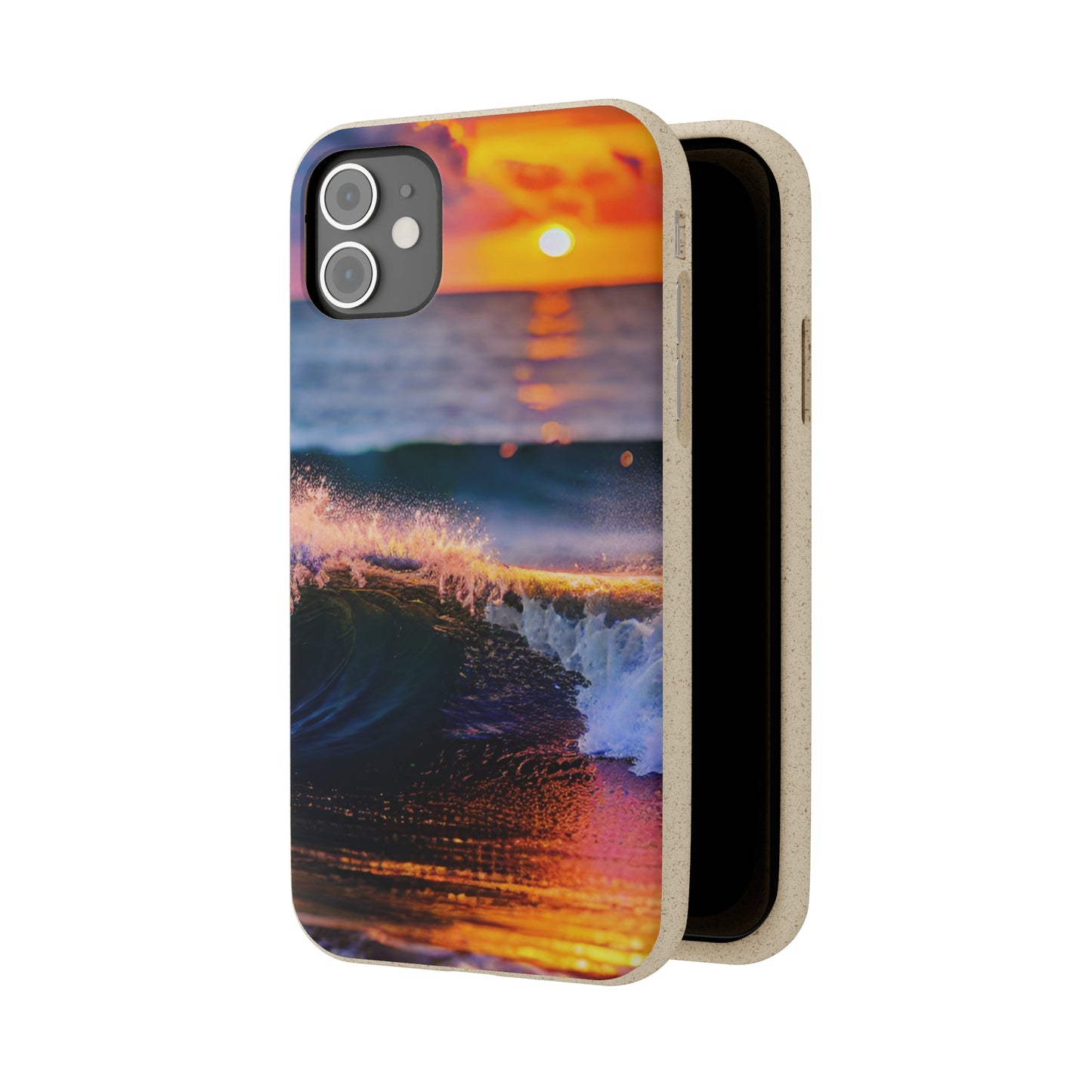 Ocean Waves 4 Biodegradable Phone Case