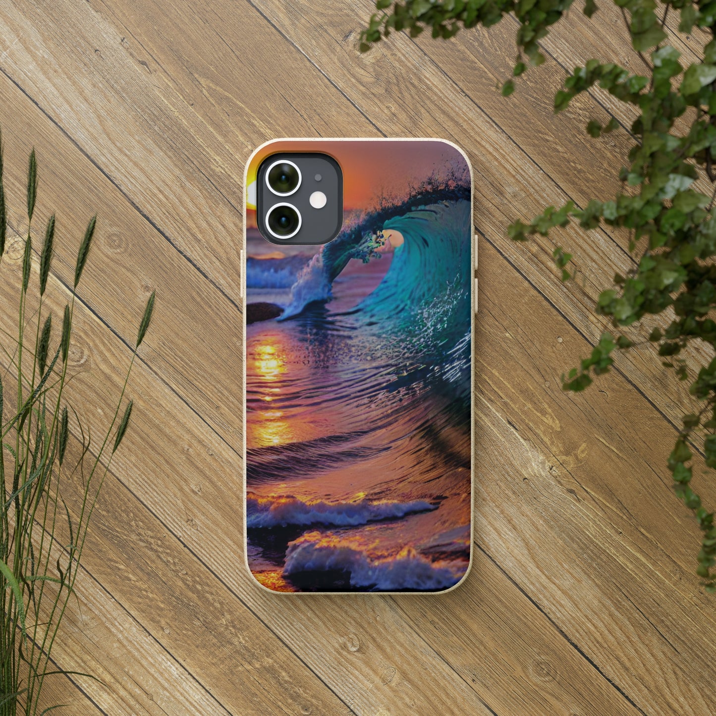 Ocean Waves 3 Biodegradable Phone Case