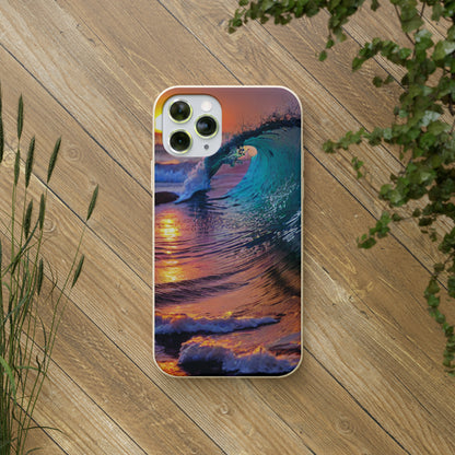 Ocean Waves 3 Biodegradable Phone Case