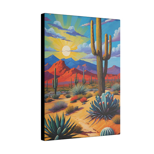 Canvas Wall Art - Desert Landscape