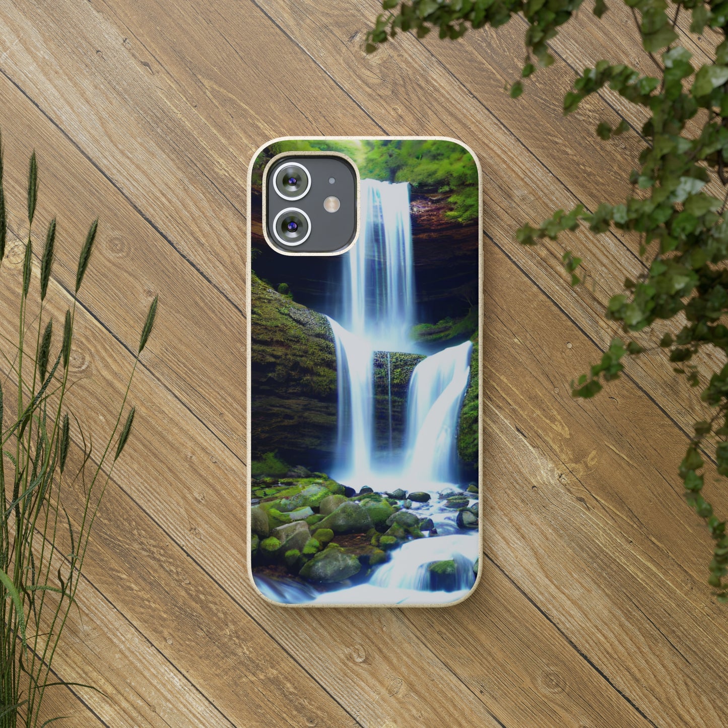 Waterfall 2 Biodegradable Phone Case