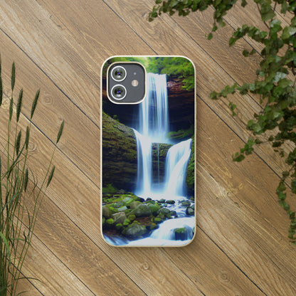 Waterfall 2 Biodegradable Phone Case