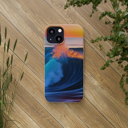 Ocean Waves 2 Biodegradable Phone Case