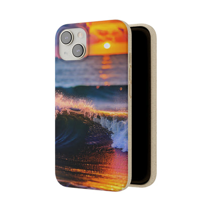 Ocean Waves 4 Biodegradable Phone Case