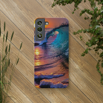 Ocean Waves 3 Biodegradable Phone Case