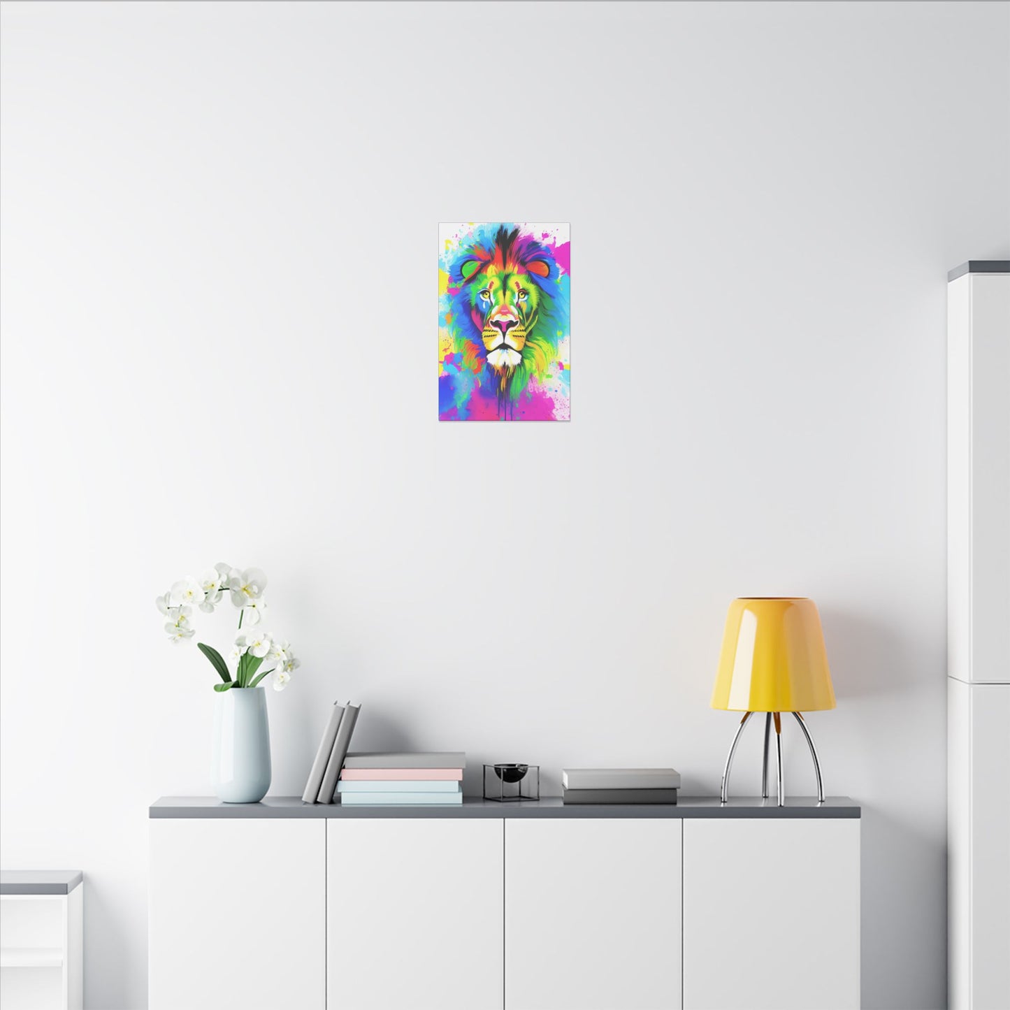 Canvas Wall Art - Lion Portrait