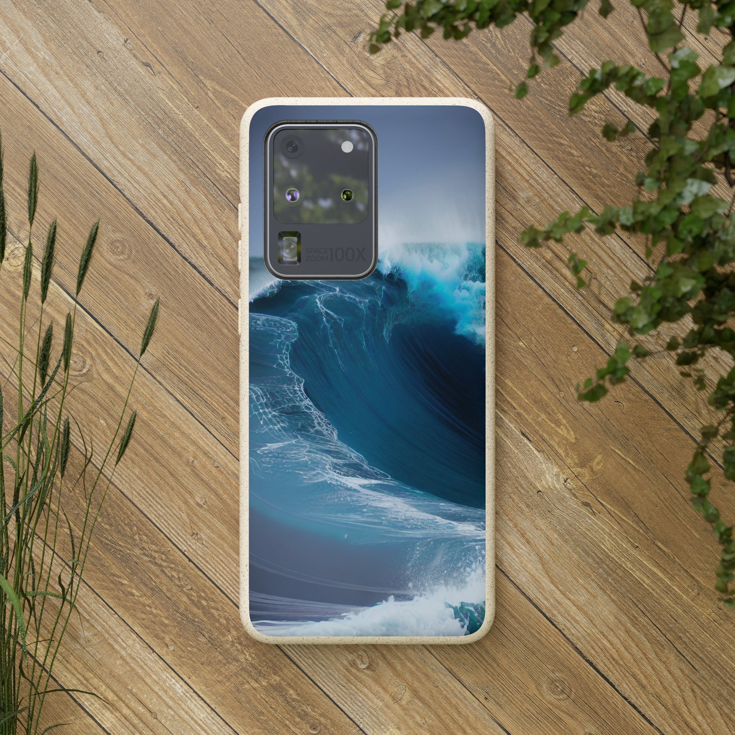 Ocean Wave Biodegradable Phone Case