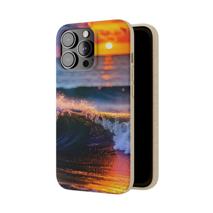 Ocean Waves 4 Biodegradable Phone Case