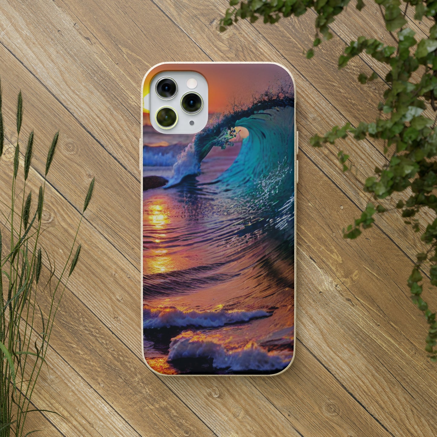 Ocean Waves 3 Biodegradable Phone Case