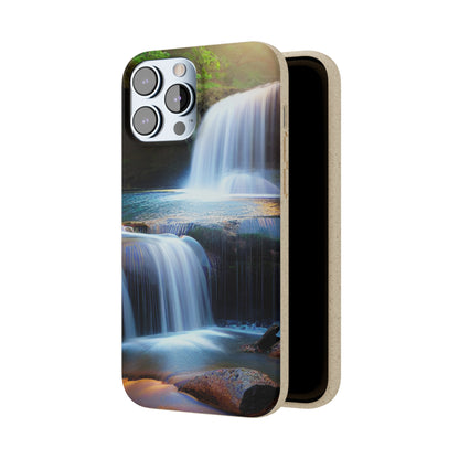 Waterfall View Biodegradable Phone Case