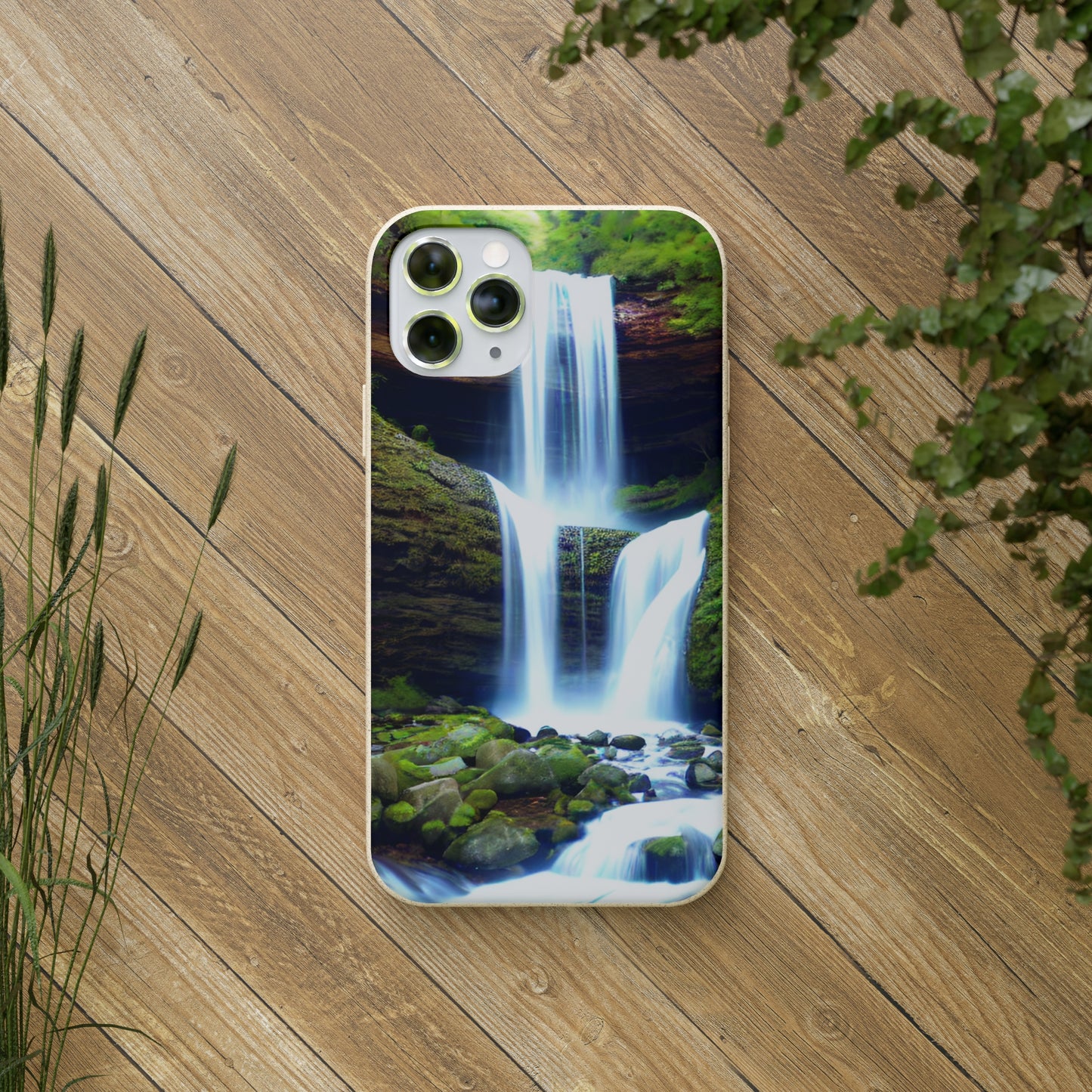 Waterfall 2 Biodegradable Phone Case