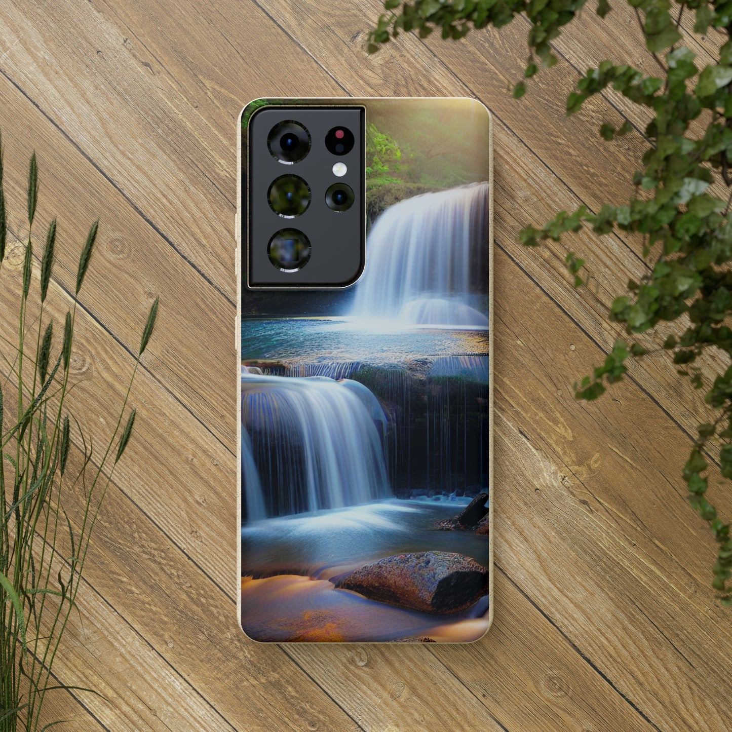 Waterfall View Biodegradable Phone Case