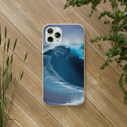 Ocean Wave Biodegradable Phone Case