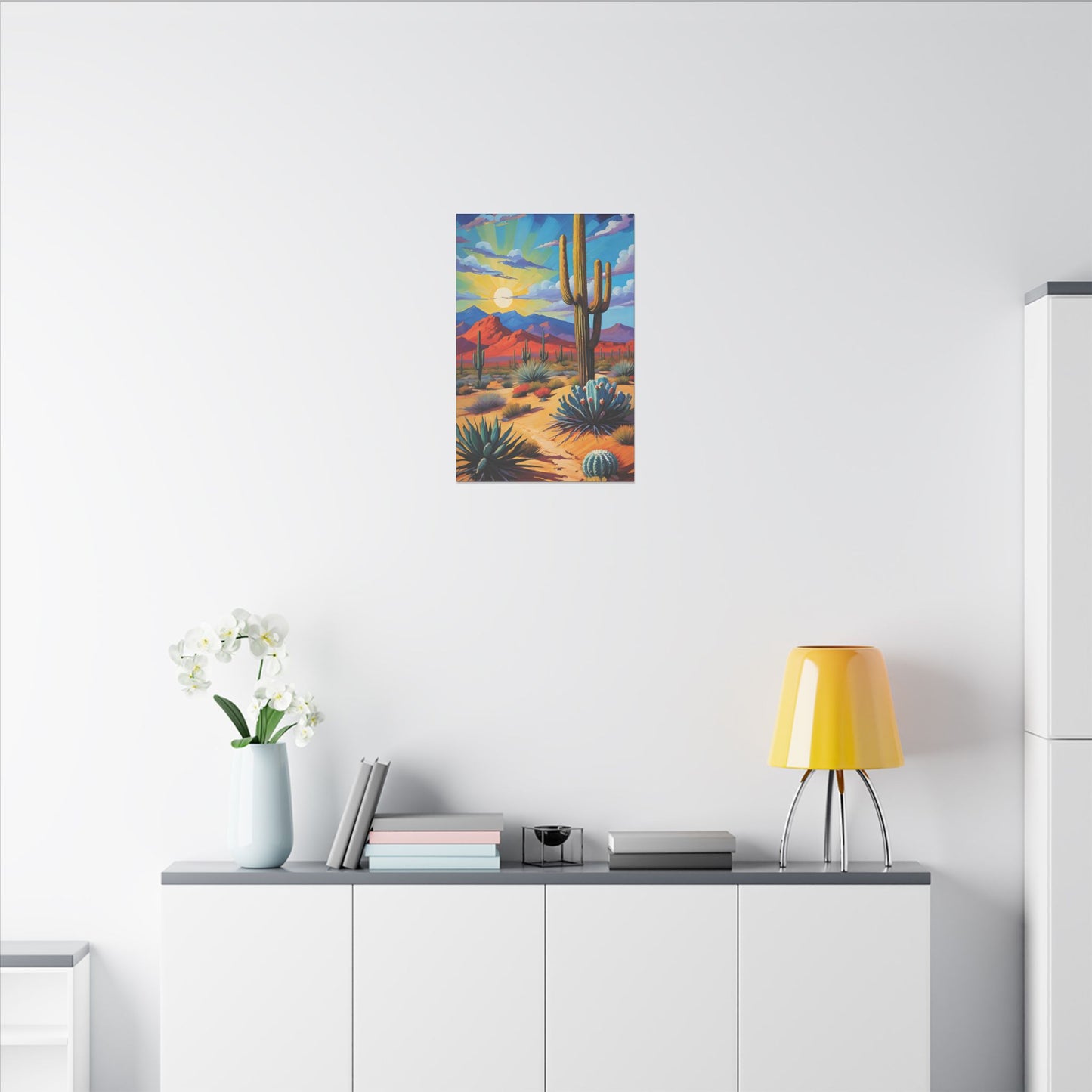 Canvas Wall Art - Desert Landscape