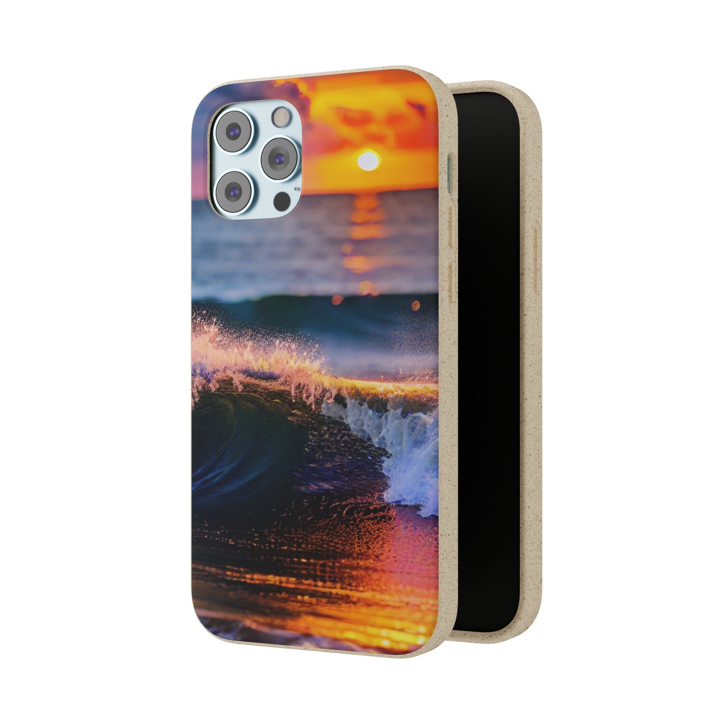 Ocean Waves 4 Biodegradable Phone Case