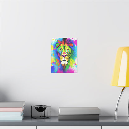 Canvas Wall Art - Lion Portrait