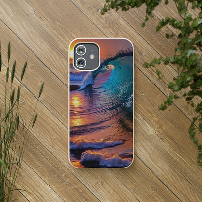 Ocean Waves 3 Biodegradable Phone Case