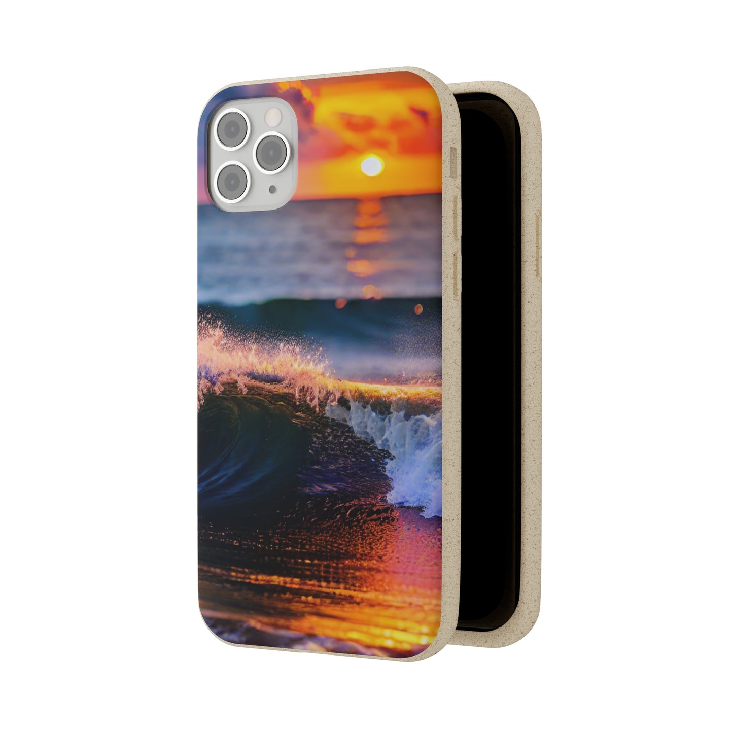 Ocean Waves 4 Biodegradable Phone Case