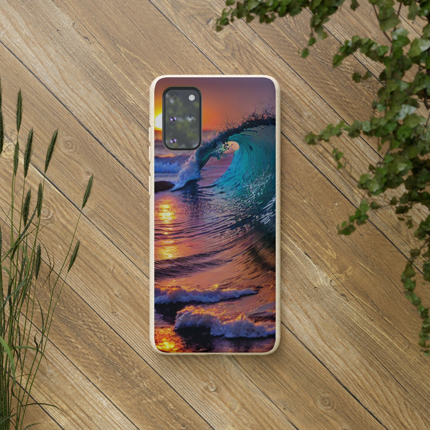 Ocean Waves 3 Biodegradable Phone Case