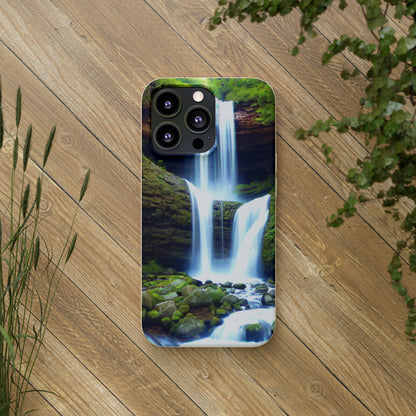 Waterfall 2 Biodegradable Phone Case