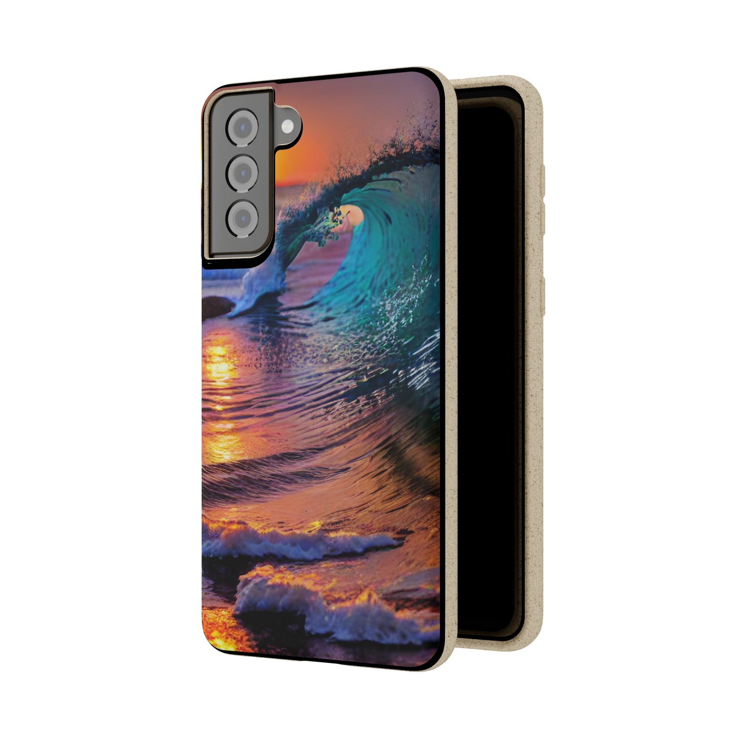 Ocean Waves 3 Biodegradable Phone Case