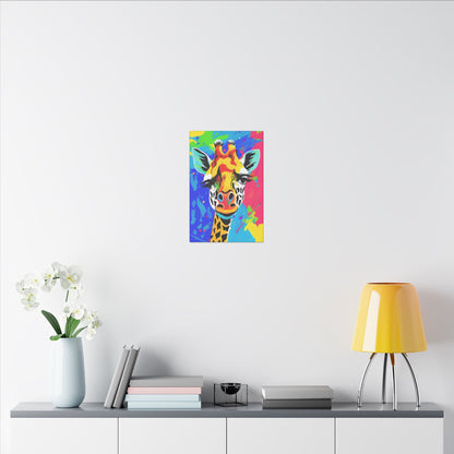 Canvas Wall Art - Giraffe